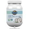 Garden of Life Kosher Raw Extra Virgin Organic Coconut Oil Plastic Jar 56 Oz.