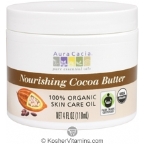 Aura Cacia Body Butter Nourishing Cocoa Butter 4 OZ