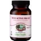 Maxi Health Kosher Maxi Active Pro-30 Ultra Protection 30 Billion Live Active Probiotics - Bubble Gum 30 Chewable Tablets