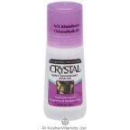 Crystal Body Deodorant Roll On Unscented 1 Stick