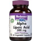Bluebonnet Kosher Alpha Lipoic Acid 300 Mg 30 Vegetable Capsules
