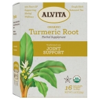 Alvita Kosher Organic Turmeric Root Tea   16 Bags