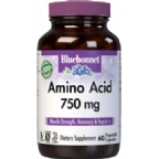 Bluebonnet Kosher Amino Acid 750 mg Dairy  60 Vegetarian Capsules