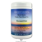 Ancient Secrets Aromatherapy Dead Sea Mineral Baths Eucalyptus 2 LB