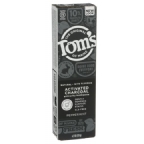 Toms Of Maine Kosher Activated Charcoal Anticavity Toothpaste - Peppermint 4.7 oz