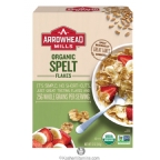 Arrowhead Mills Kosher Organic Spelt Flakes Cereal 12 Pack 12 OZ