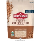Arrowhead Mills Kosher Organic Stone Ground Whole Wheat Flour 6 Pack 22 OZ