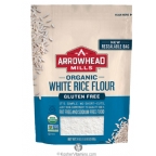Arrowhead Mills Kosher Organic White Rice Flour Gluten Free 6 Pack 24 OZ
