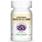 Maxi Health Kosher Maxi B12 5000 Chewable Cherry/Berry Flavor 60 Tablets
