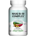 Maxi Health Kosher B Complex 50 Mg 100 Vegetable Capsules
