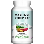 Maxi Health Kosher B Complex 50 Mg 250 Vegetable Capsules