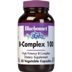 Bluebonnet Kosher B-Complex 100 50 Vegetable Capsules