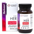Bluebonnet Kosher Intimate Essentials for Her Sexual Response and Libido Boost 30 Vegetable Capsules