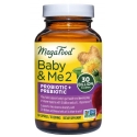 MegaFood MegaFlora for Baby & Me 2 Prenatal Probiotic + Prebiotic 30 Billion Vegetarian Suitable Not Certified Kosher  60 Capsule