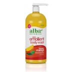 Alba Botanica Very Emollient Bath & Shower Gel Honey Mango 32 OZ