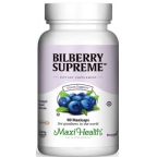 Maxi Health Kosher Bilberry Supreme with Lutein  60 Vegetable Capsules