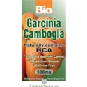 Bio Nutrition Garcinia Cambogia 50% HCA Vegetarian Suitable not Certified Kosher 60 Vegetarian Capsules