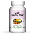 Maxi Health Kosher Maxi Biotin 5000 120 Maxicaps