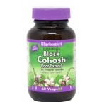 Bluebonnet Kosher Standardized Black Cohosh Root Extract 250 Mg 60 Vegetable Capsules