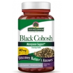 Natures Answer Standardized Black Cohosh Root Extract Vegetarian Suitable not Certified Kosher 60 Vegetable Capsules