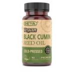 Deva Nutrition Vegan Black Cumin Seed Oil Cold Pressed Not Certified Kosher 90 Vegan Capsules