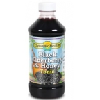 Dynamic Health Kosher Black Elderberry & Honey Tonic  8 OZ