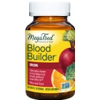 MegaFood Kosher Blood Builder Whole Food Iron Supplement Beet Root 30 Tablets