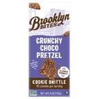 Brooklyn Bites Kosher Thin Cookie Brittle Crunchy Choco Pretzel 6 Oz