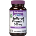 Bluebonnet Kosher Vitamin C Buffered 500 Mg 180 Vegetable Capsules