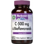 Bluebonnet Kosher C-500 mg Plus Bioflavonoids  180 Caplets