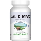 Maxi Health Kosher Cal-D-Max Calcium with Vitamin D3 120 Maxicaps