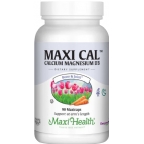 Maxi Health Kosher Maxi Cal Calcium Magnesium D3 90 MaxiCaps