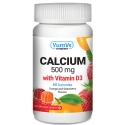 Yum V’s Kosher Calcium 500 mg with Vitamin D3 Gummies 60 Gummies