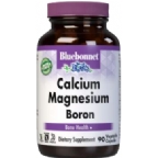 Bluebonnet Kosher Calcium Magnesium Plus Boron 90 Vegetable Capsules    