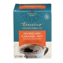 Teeccino Kosher Dandelion Caramel Nut Roasted Herbal Tea 10 Tea bags