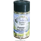 Celebration Herbals Kosher Organic  Whole Fennel Seed 3.5 oz
