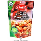 Galil Foods Kosher Organic Roasted Chestnuts Shelled 3.5 OZ