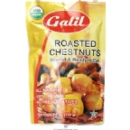 Galil Foods Kosher Organic Roasted Shelled Chestnuts 3.5 OZ