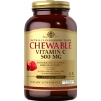 Solgar Kosher Vitamin C 500 Mg Chewable Cran-Raspberry Flavor 90 Chewables