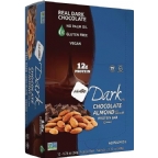 NuGo Nutrition Kosher Dark 10g Protein Bar Chocolate Almond with Sea Salt 12 Bars