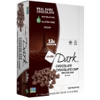 NuGo Nutrition Kosher Dark 10g Protein Bar Chocolate Chocolate Chip Parve 12 Bars