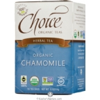 Choice Organics Tea Kosher Chamomile 6 Pack 16 Tea Bags