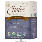 Choice Organics Tea Kosher Earl Grey Black Tea 6 Pack 16 Tea Bags