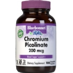 Bluebonnet Kosher Chromium Picolinate 200 Mcg 100 Vegetable Capsules