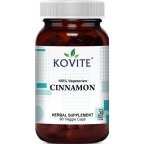 Kovite Kosher Organic Cinnamon 1000 mg per serving 90 Vegetable Capsules 