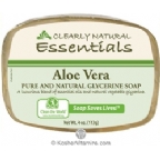 Clearly Natural Glycerine Bar Soap Aloe Vera 4 OZ