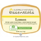 Clearly Natural Glycerine Bar Soap Lemon 4 OZ