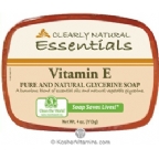 Clearly Natural Glycerine Bar Soap Vitamin E 4 OZ