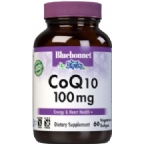 Bluebonnet Coenzyme Q-10 100 mg Vegetarian Suitable not Certified Kosher 60 Softgels