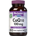 Bluebonnet Coenzyme Q-10 100 mg Vegetarian Suitable not Certified Kosher 90 Softgels